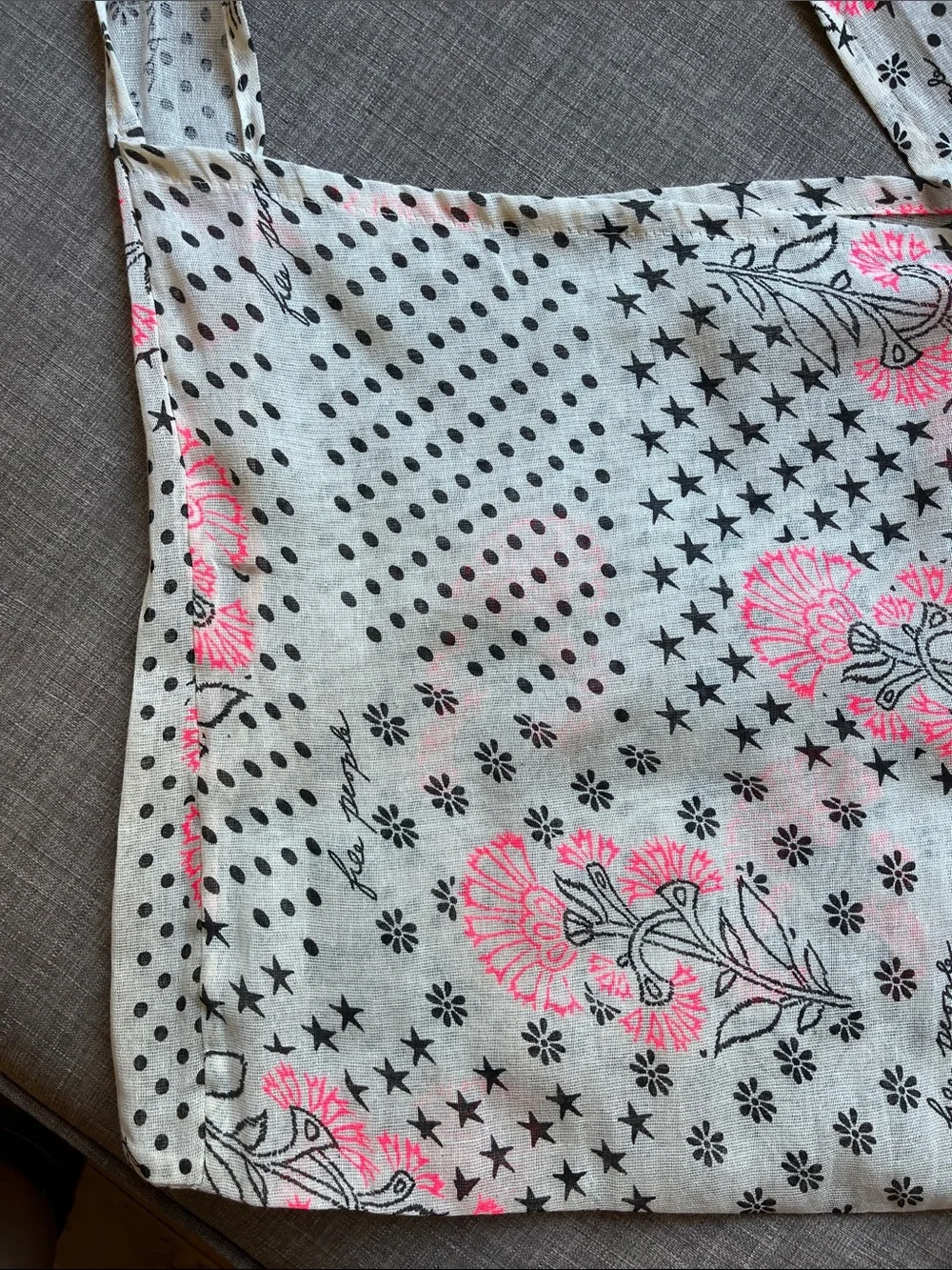 Free People gauzy bag